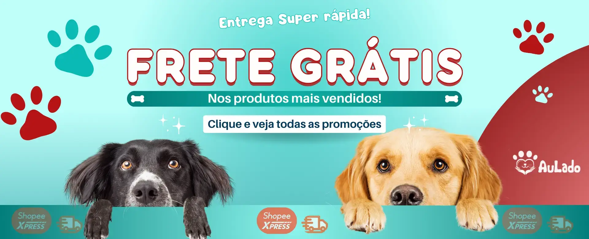 Banner Aulado petshop